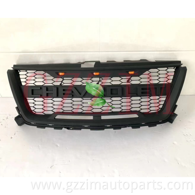 ABS Plastic Half Chromed Front Middle Grille Used For Chevrolet Colorado 2018